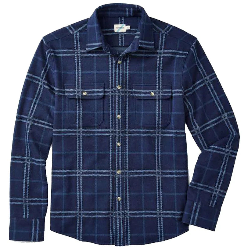 Fair Harbor Men's The Dunewood Flannel - Image 5