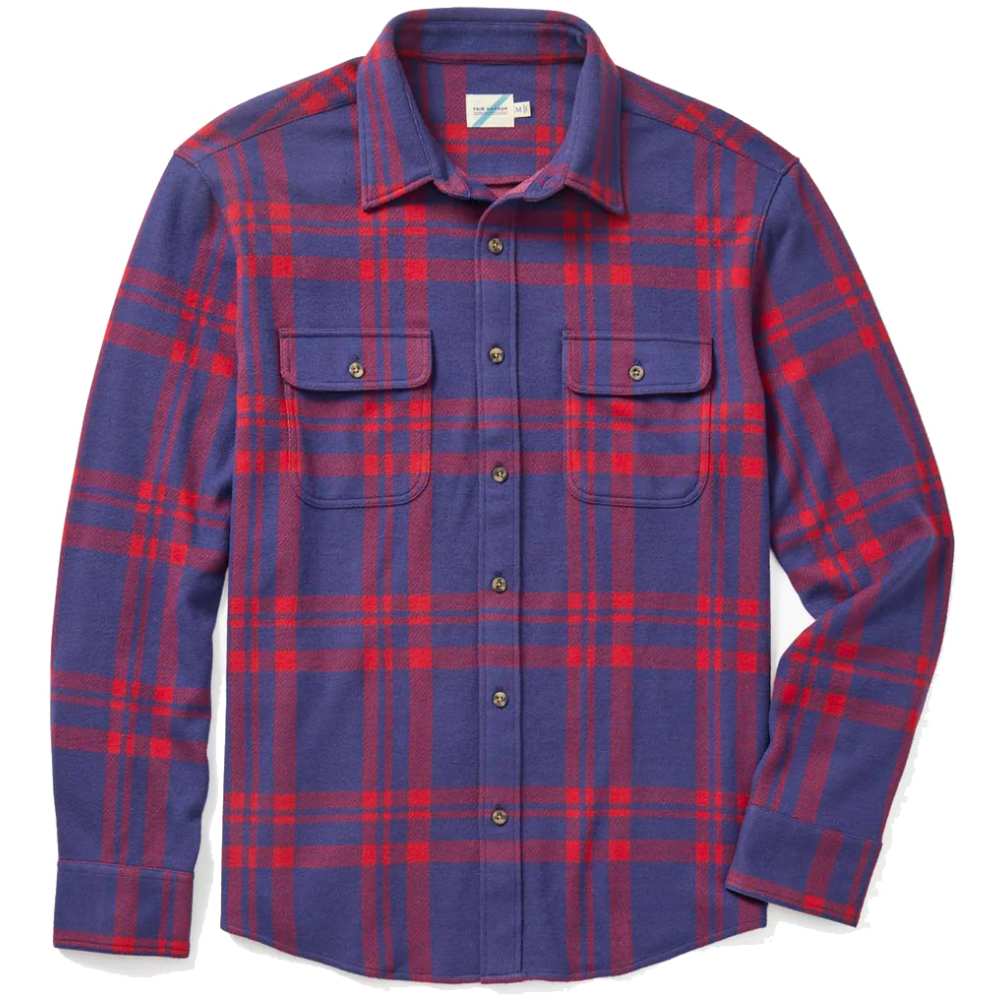 Fair Harbor Men's The Dunewood Flannel - Image 7