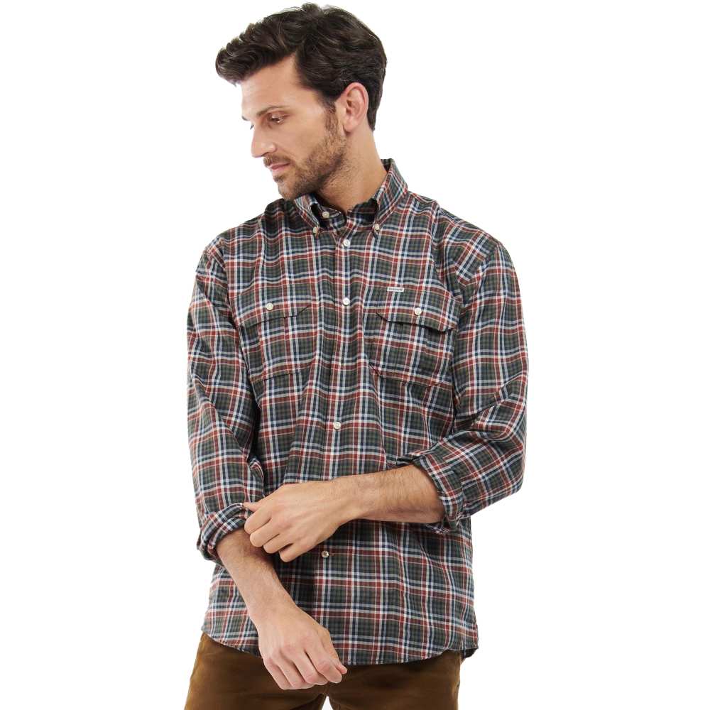 Barbour Men's Eastwood Thermo Weave Long Sleeve Shirt - Image 2