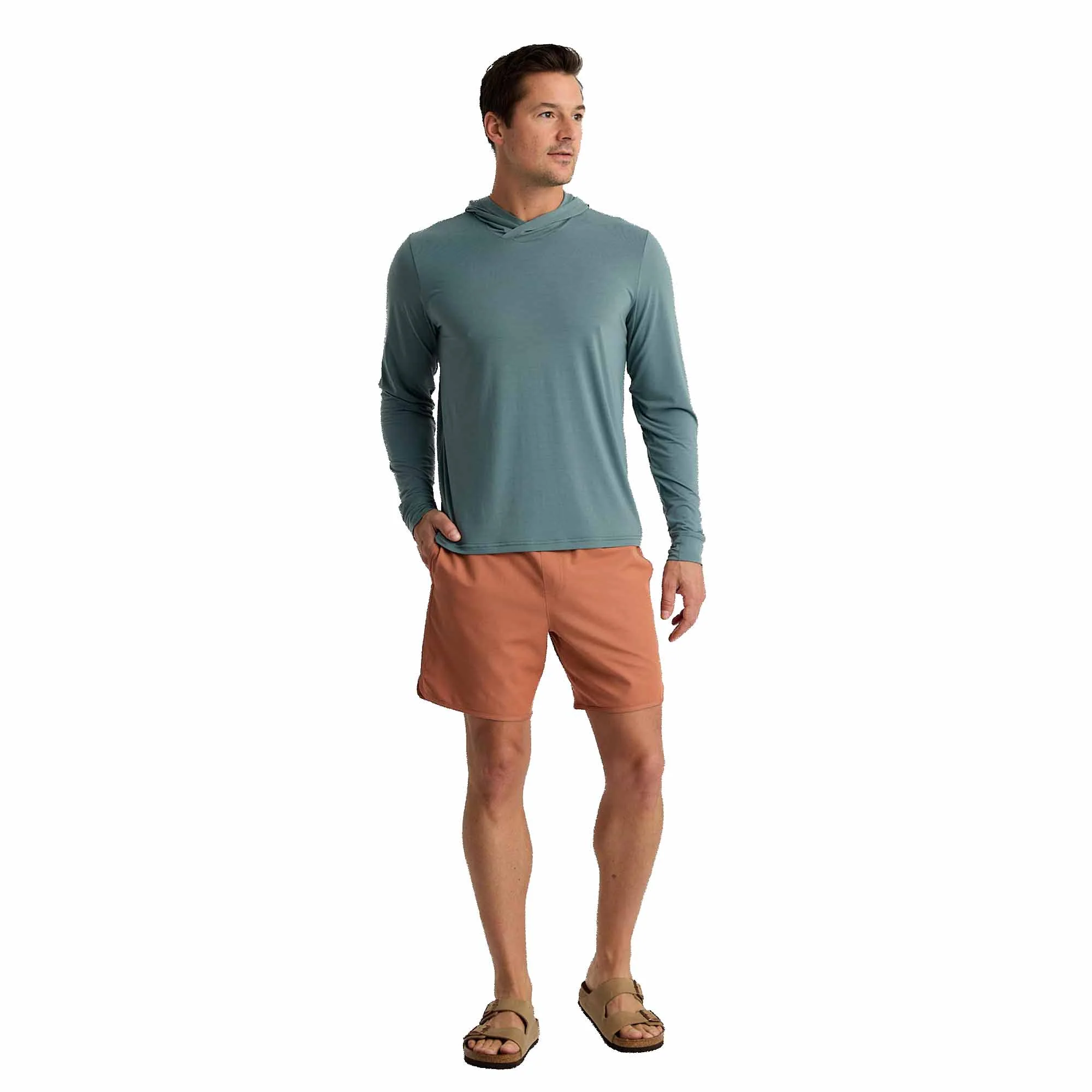 Free Fly Men's Elevate Lightweight Hoodie - Image 11