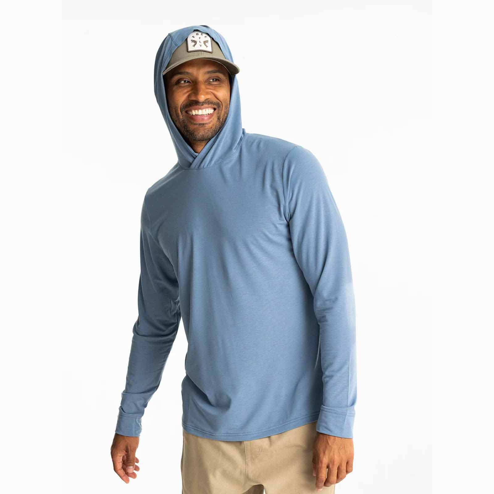 Free Fly Men's Elevate Lightweight Hoodie - Image 5