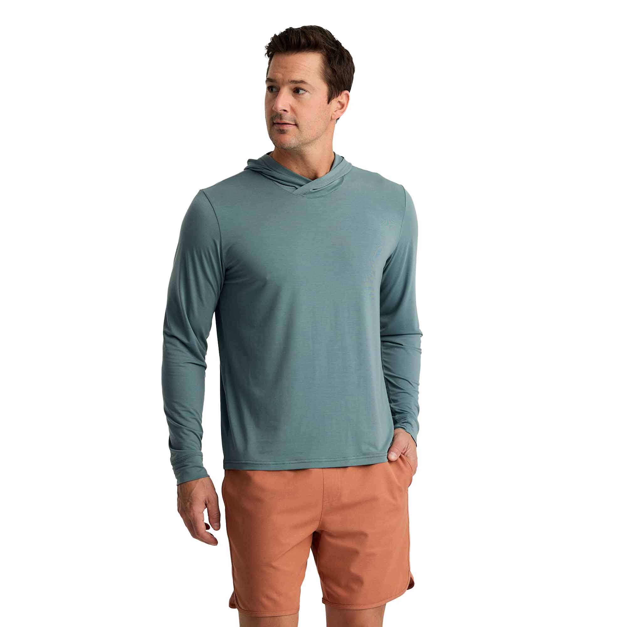 Free Fly Men's Elevate Lightweight Hoodie - Image 9