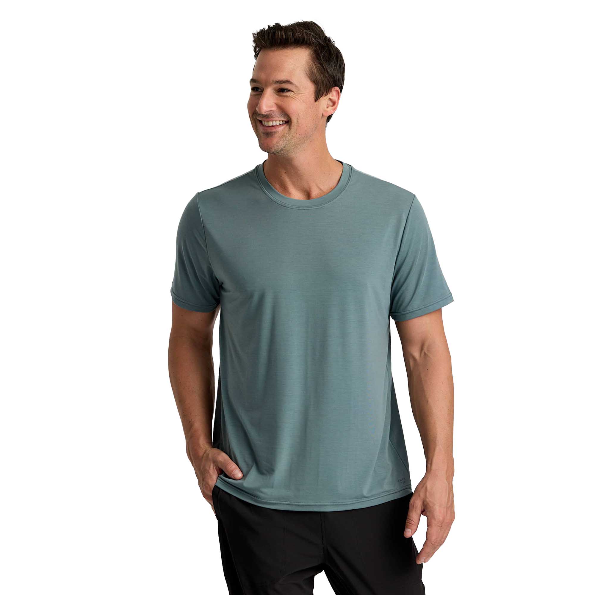 Free Fly Men's Elevate Lightweight Short-Sleeve Tee - Image 4