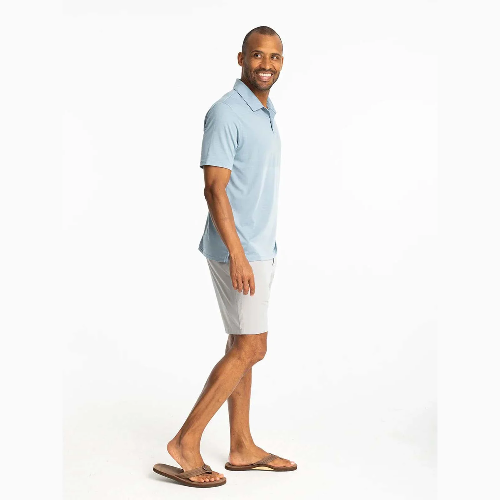 Free Fly Men's Elevate Polo - Image 3