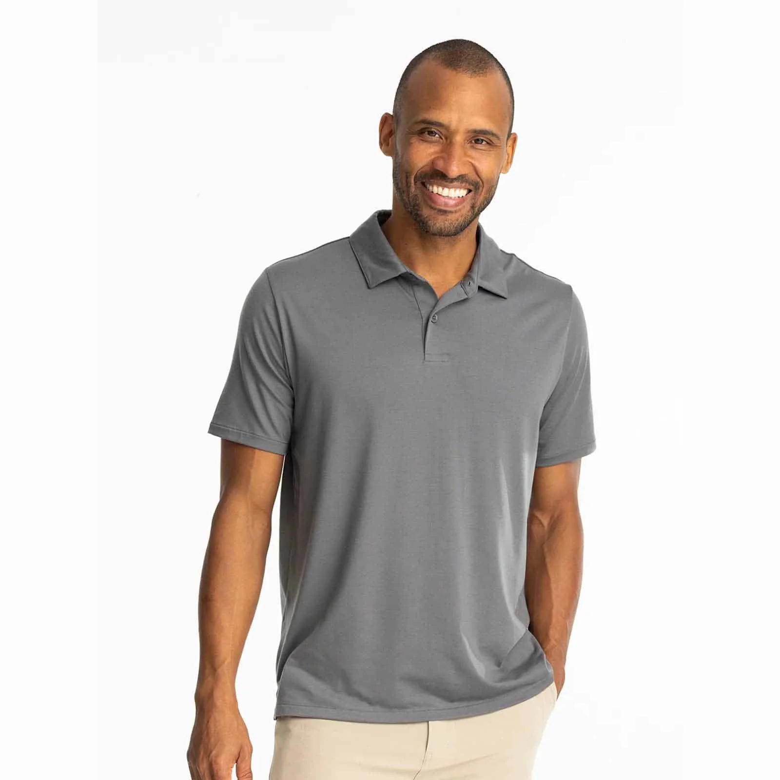 Free Fly Men's Elevate Polo - Image 4