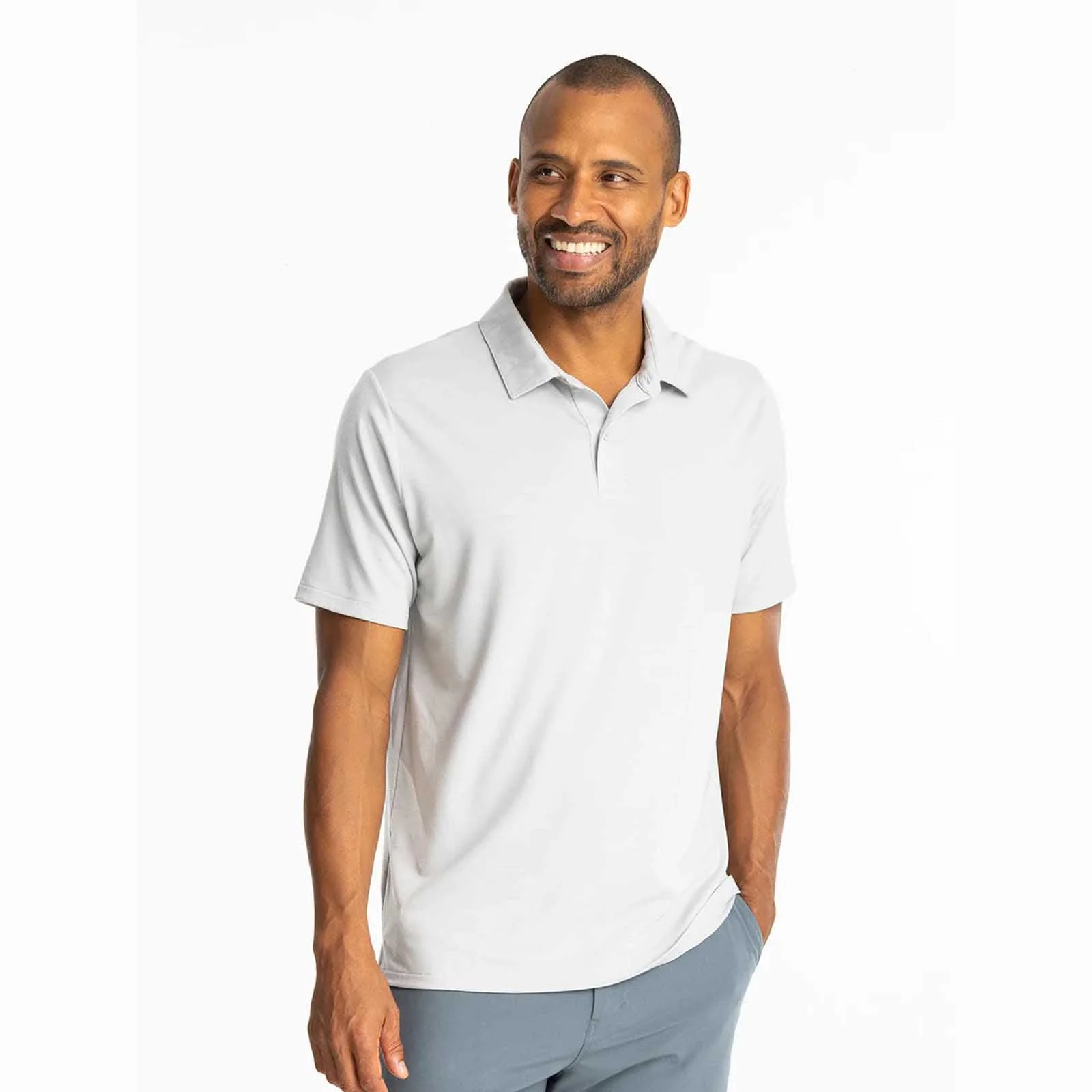 Free Fly Men's Elevate Polo - Image 7