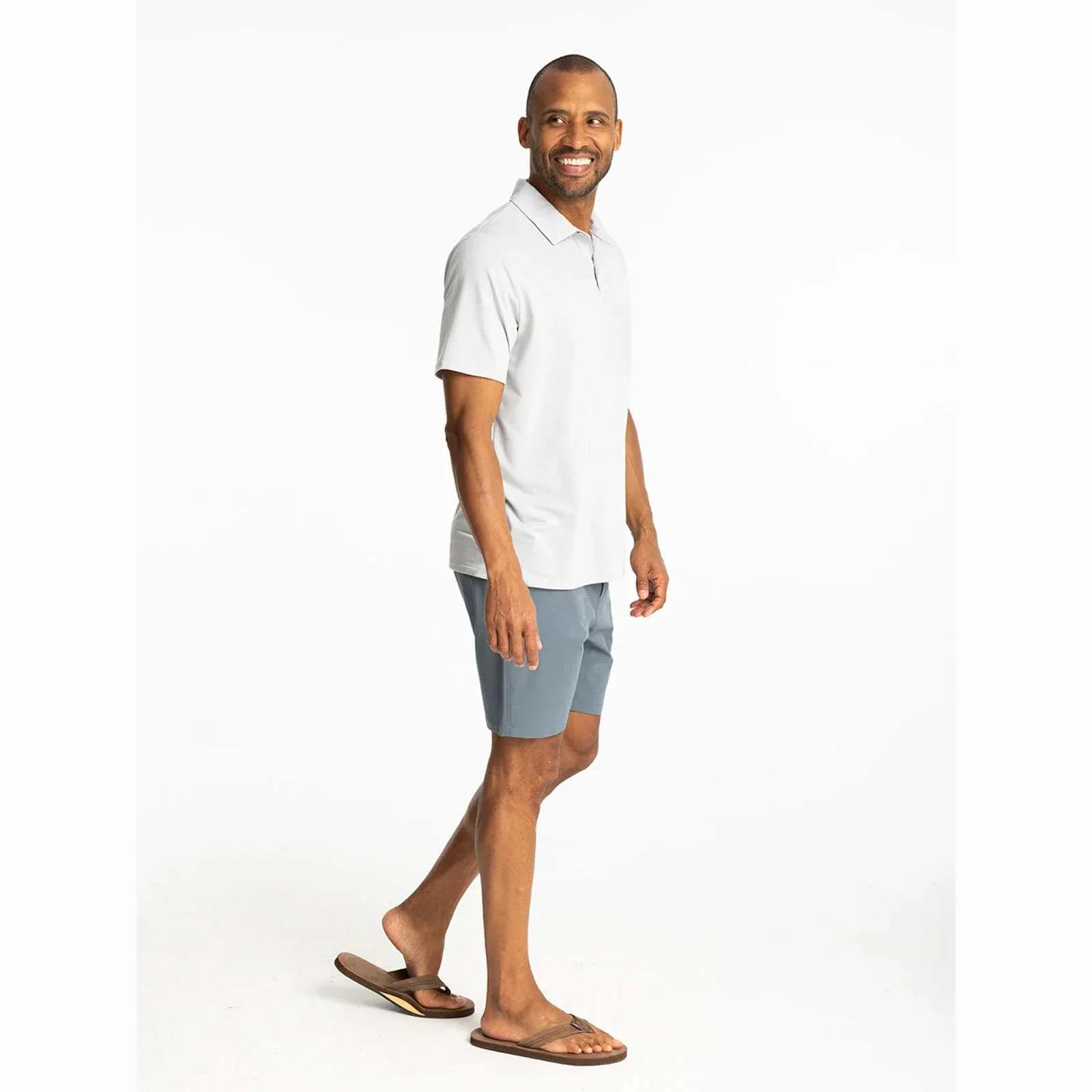 Free Fly Men's Elevate Polo - Image 9