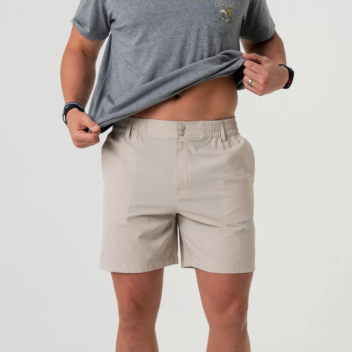Burlebo Men's Everyday Shorts - 7" Inseam - Image 5