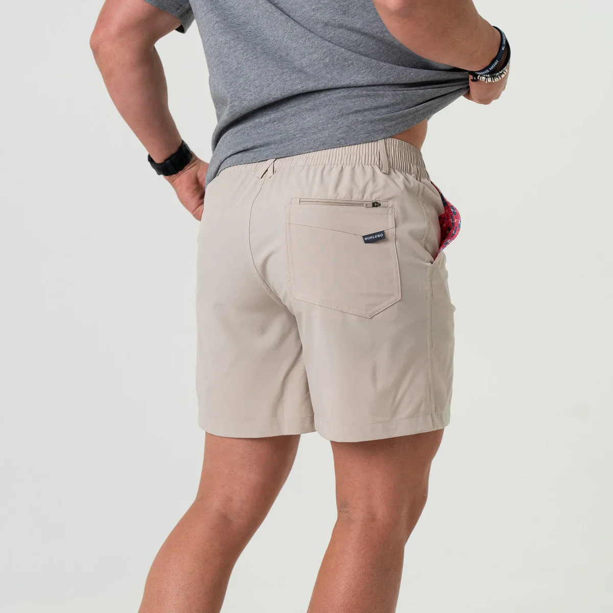 Burlebo Men's Everyday Shorts - 7" Inseam - Image 6