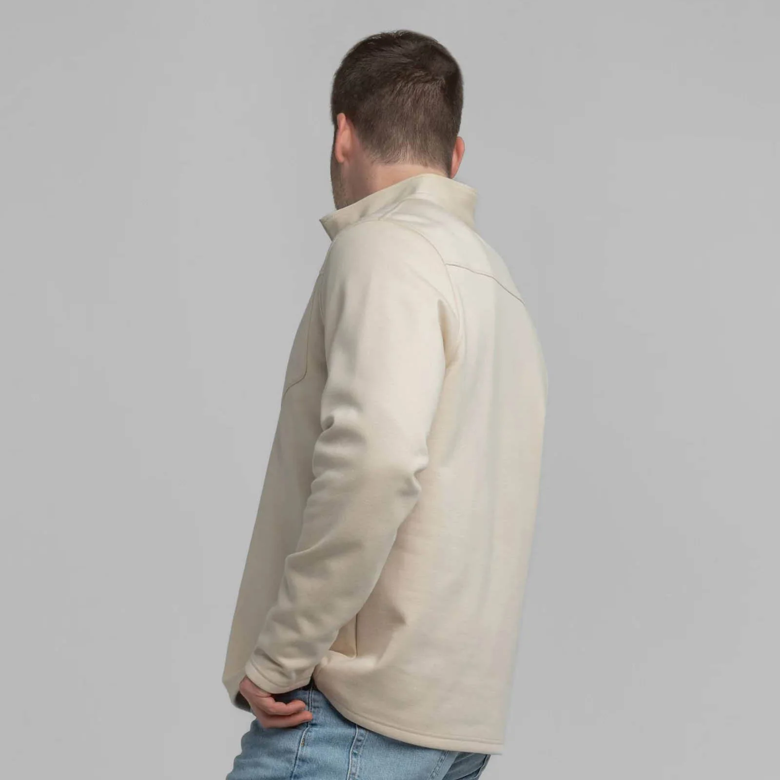 Southern Shirt Men's Fleece Essential Quarter Zip Pullover - Image 2