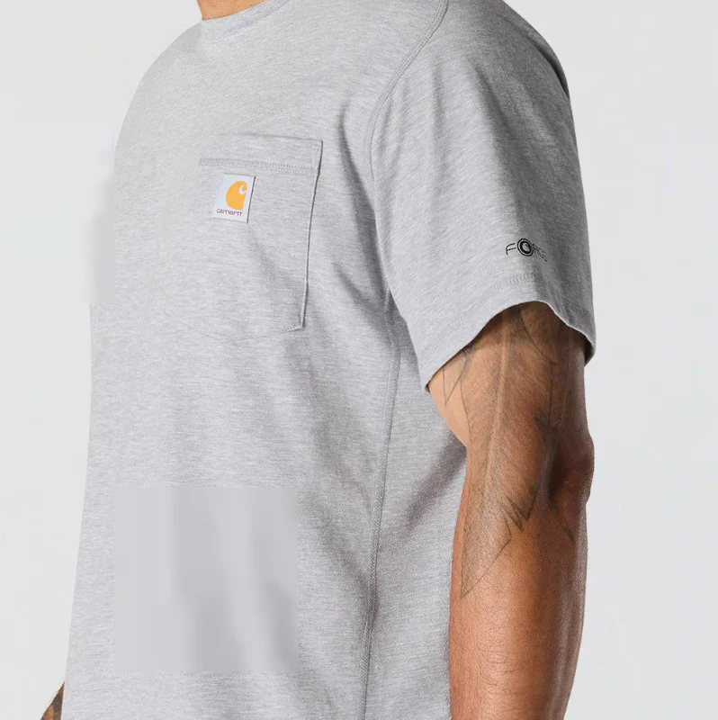 Carhartt Men's Force Relaxed Fit Midweight Short Sleeve Pocket T-Shirt - Image 3
