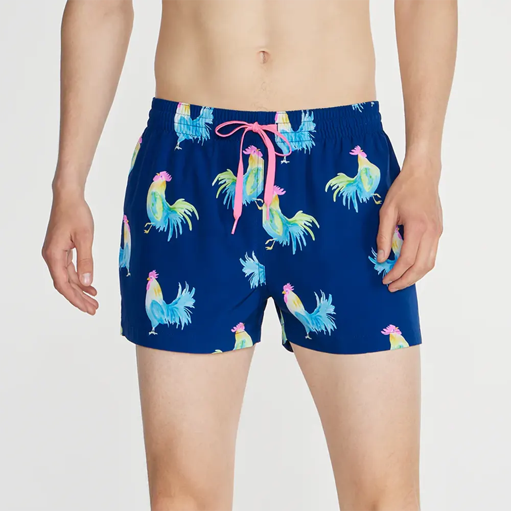 Chubbies Men's Fowl Plays Swim Trunks - 4" Inseam - Image 4