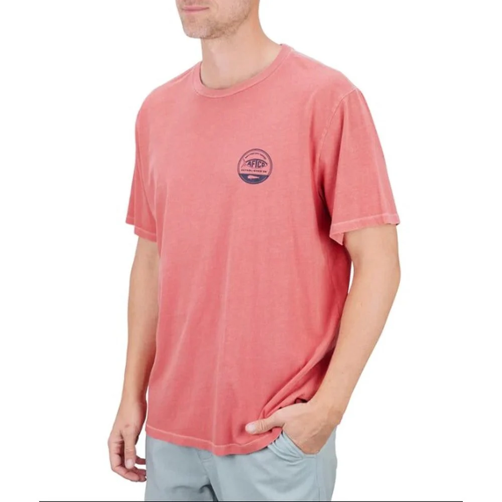 AFTCO Men's Grandeur Short Sleeve Tee - Image 2