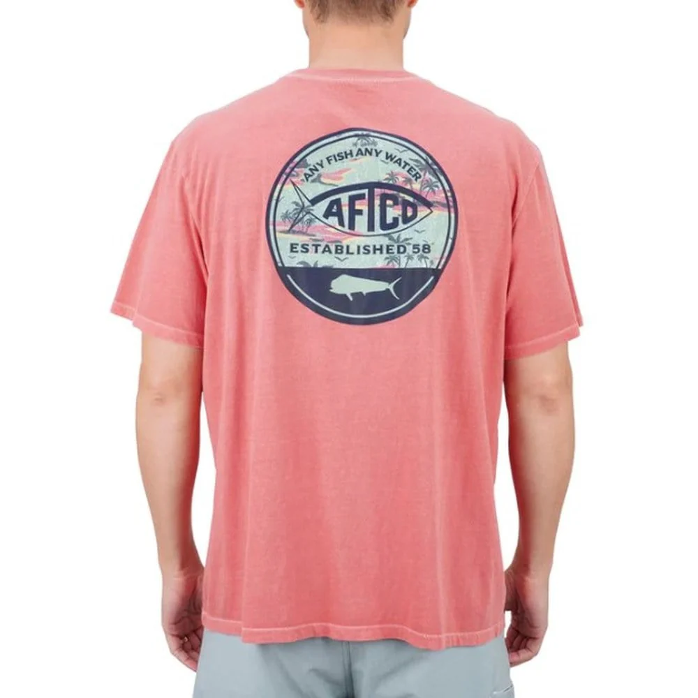 AFTCO Men's Grandeur Short Sleeve Tee - Image 3