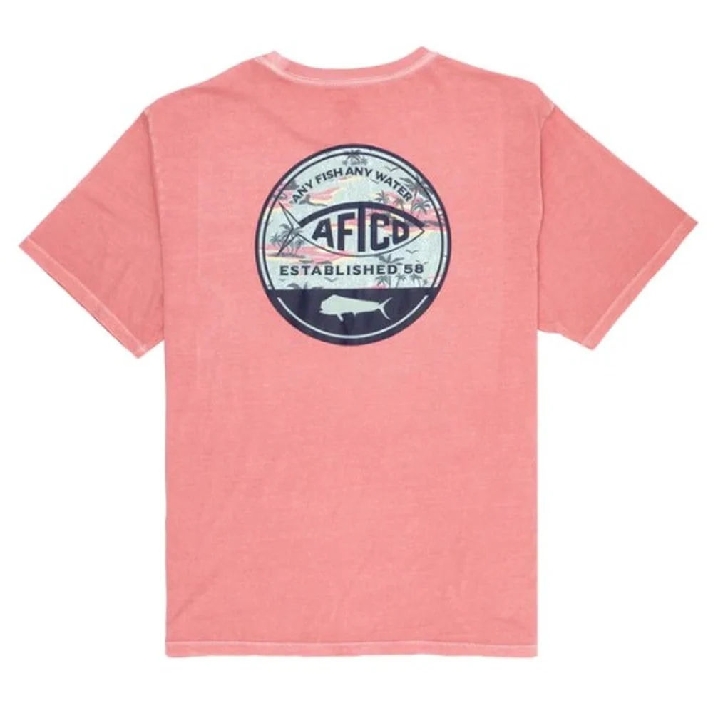 AFTCO Men's Grandeur Short Sleeve Tee - Image 4