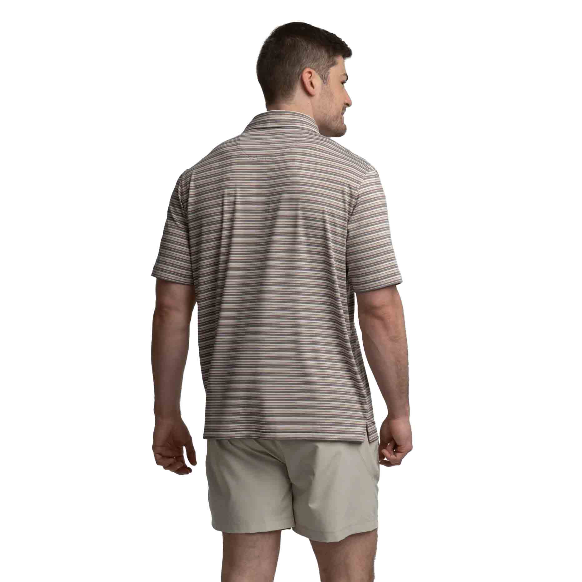 Southern Shirt Company Men's Grant Stripe Polo - Image 3