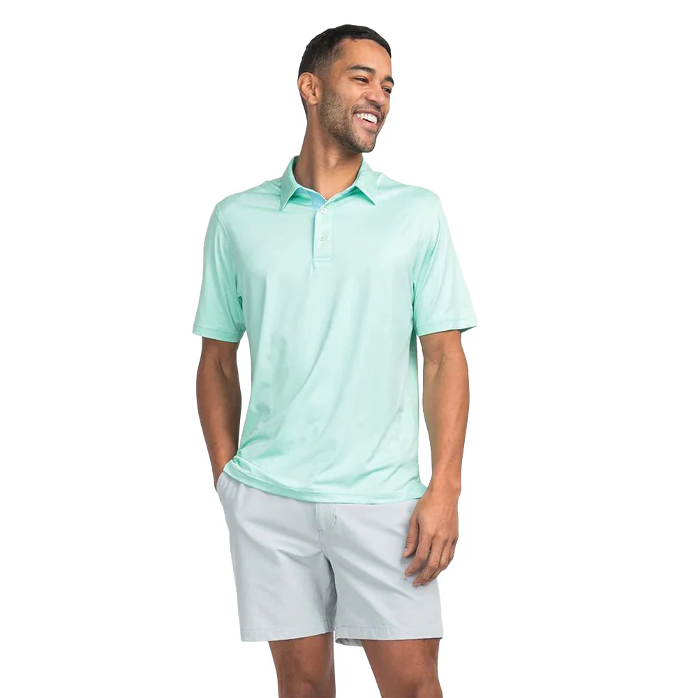 Southern Shirt Men's Grayton Heather Polo - Image 2