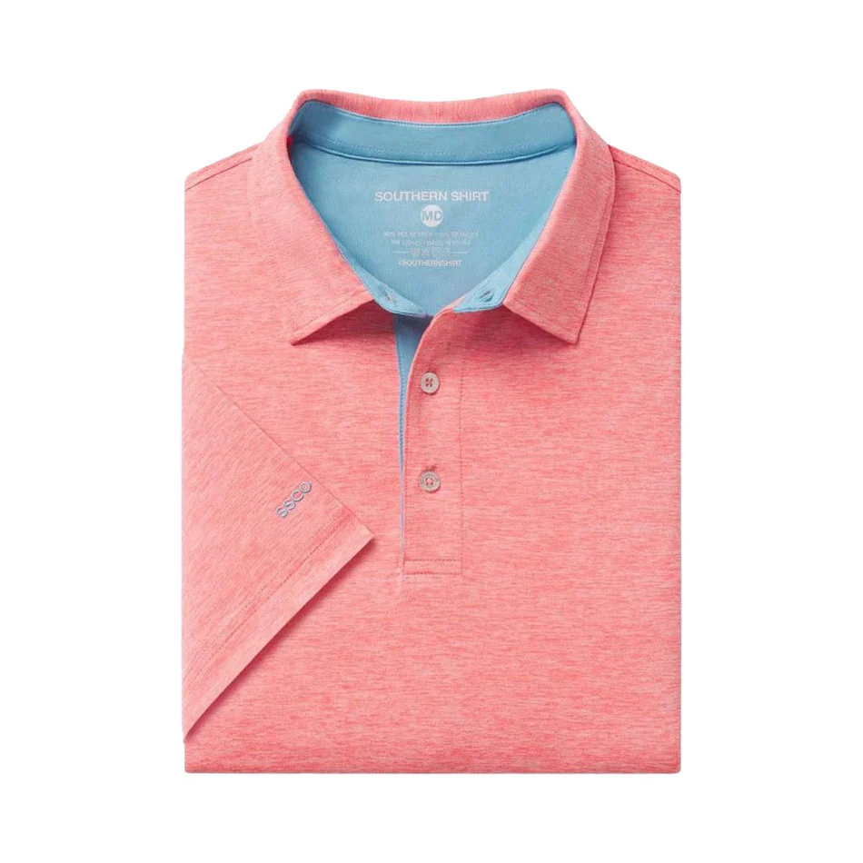 Southern Shirt Men's Grayton Heather Polo - Image 3