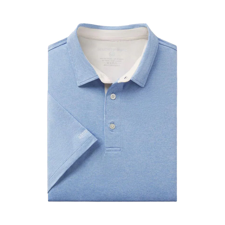 Southern Shirt Men's Grayton Heather Polo - Image 5