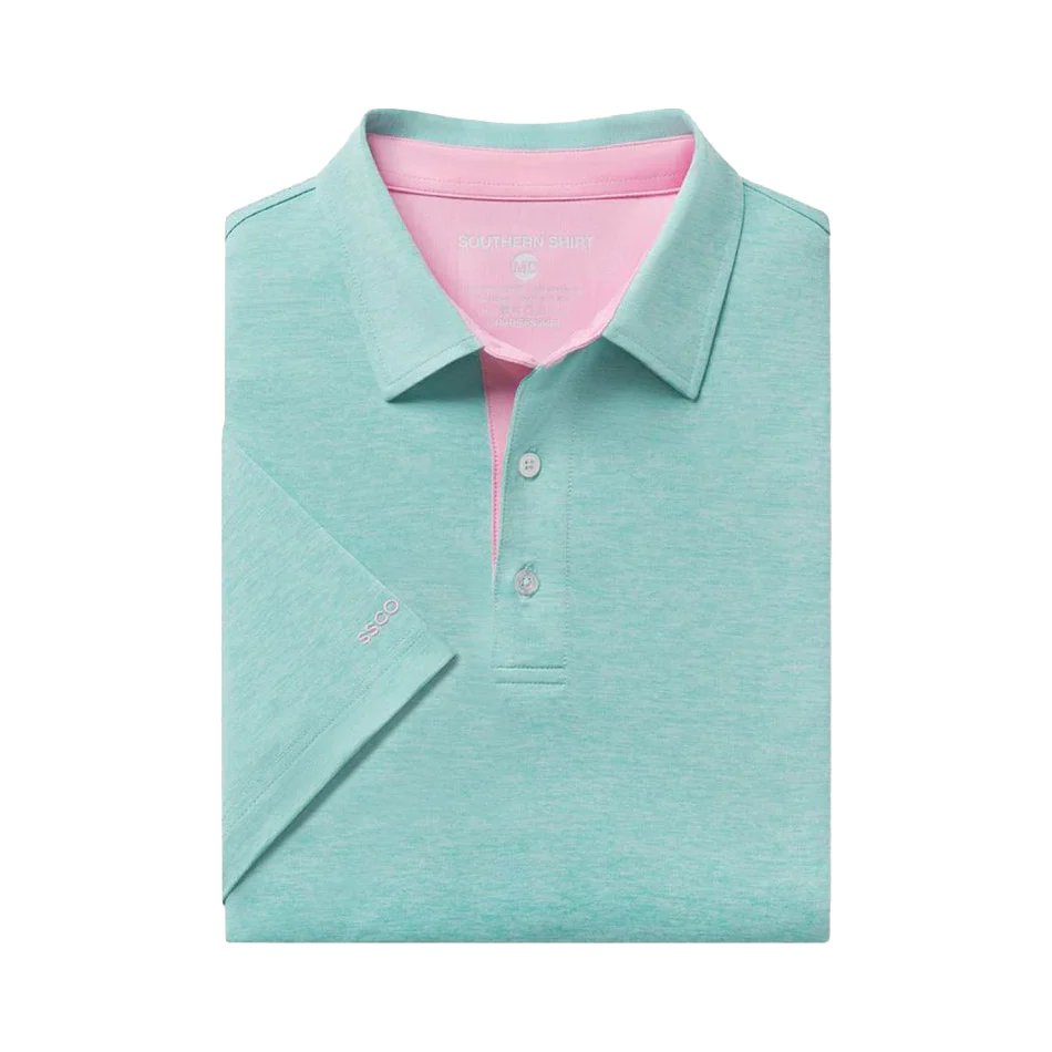 Southern Shirt Men's Grayton Heather Polo - Image 7