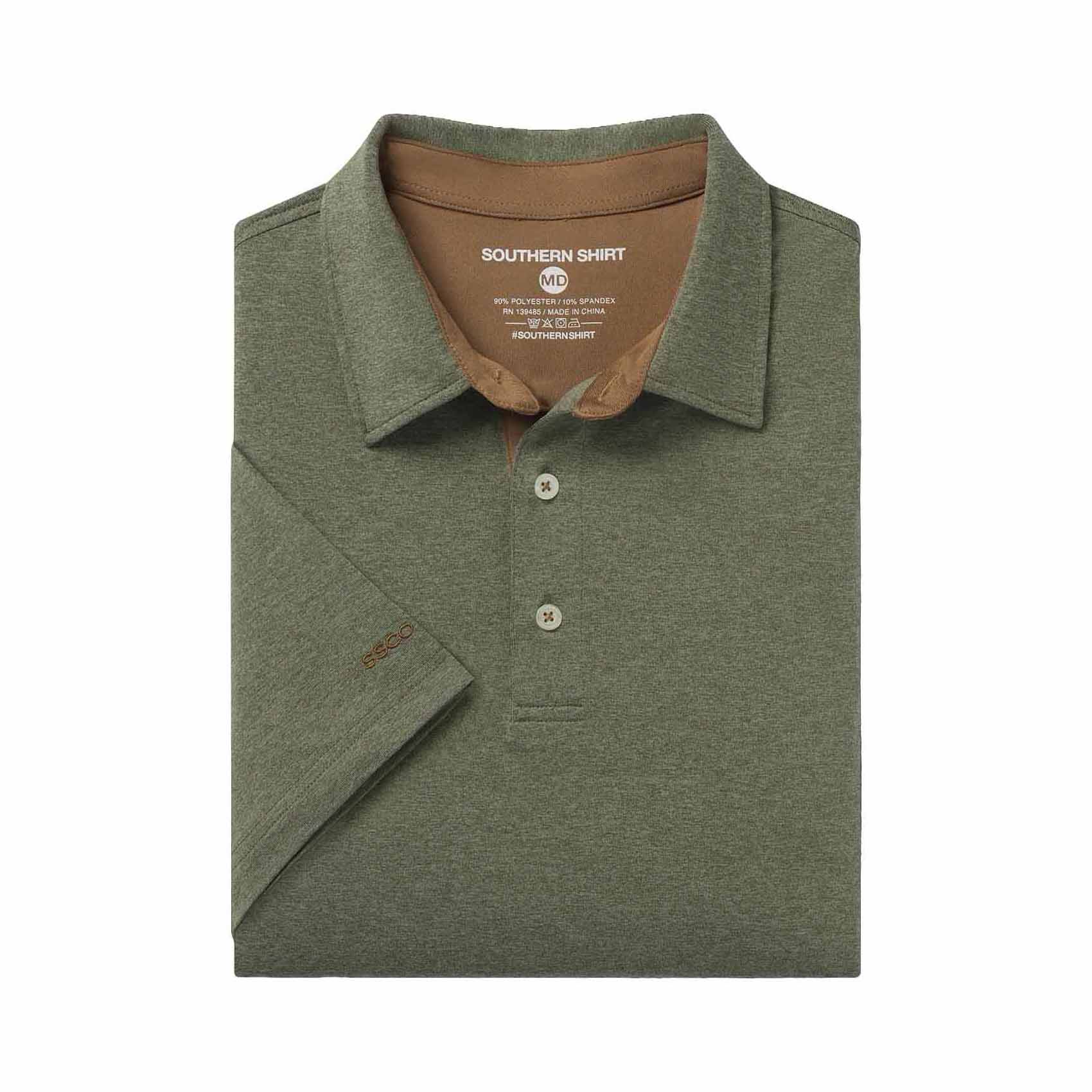 Southern Shirt Men's Grayton Heather Polo - Image 9