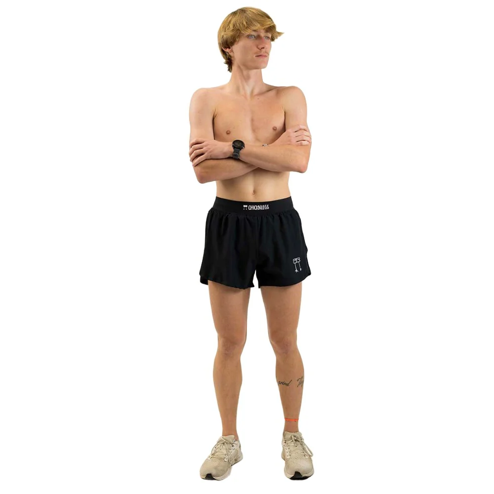 ChicknLegs Men's Half Split Shorts 4" - Image 4