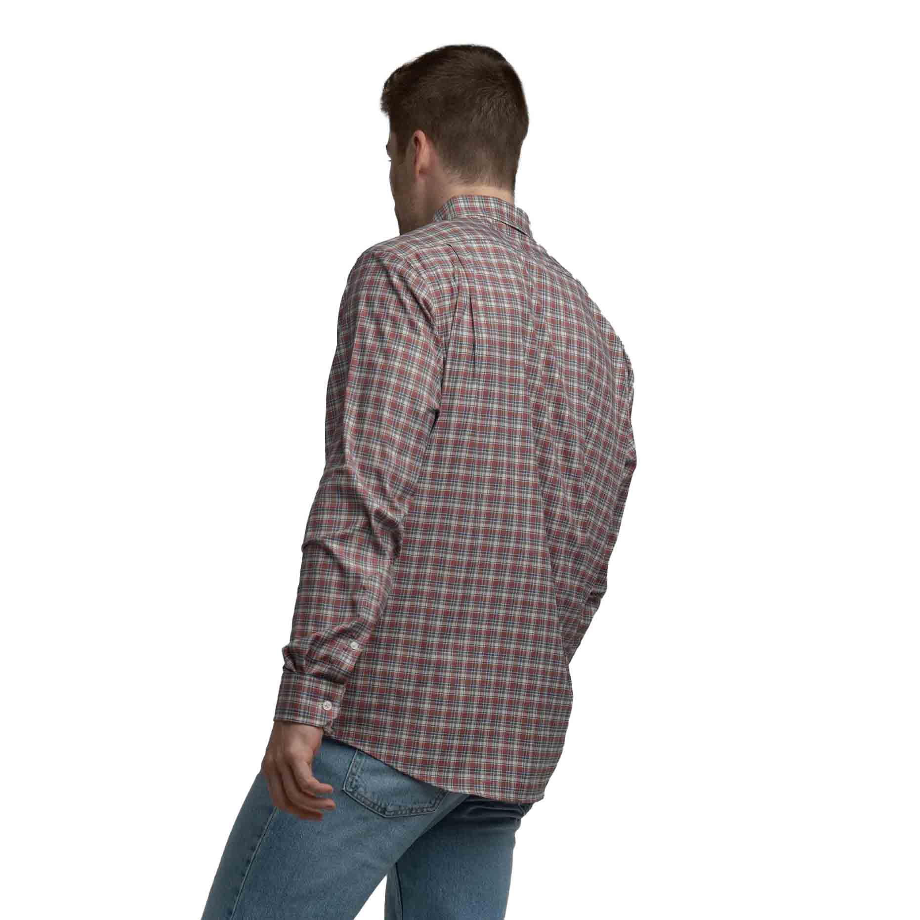 Southern Shirt Company Men's Hawthorne Plaid Long Sleeve Shirt - Image 3