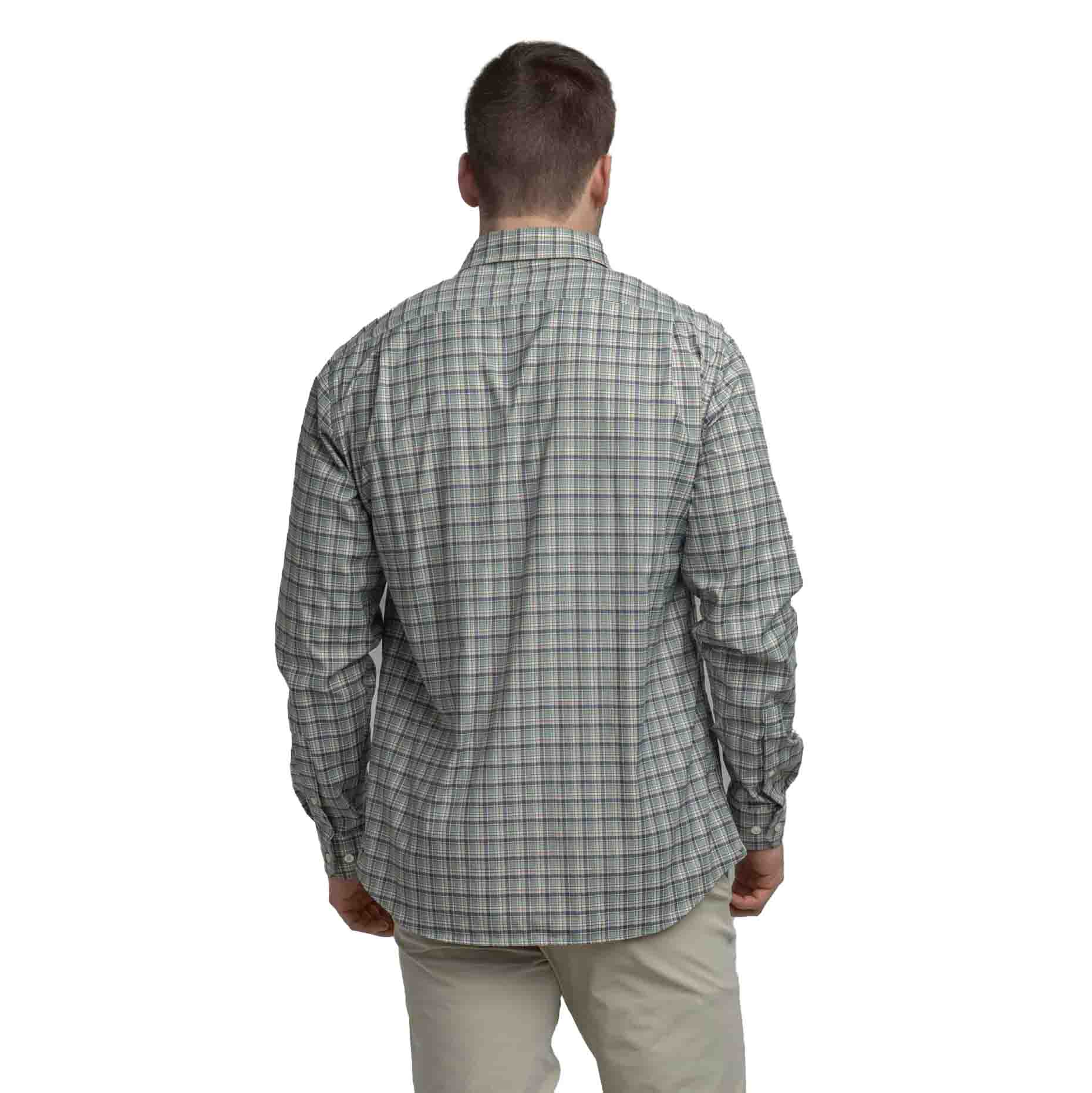 Southern Shirt Company Men's Hawthorne Plaid Long Sleeve Shirt - Image 7