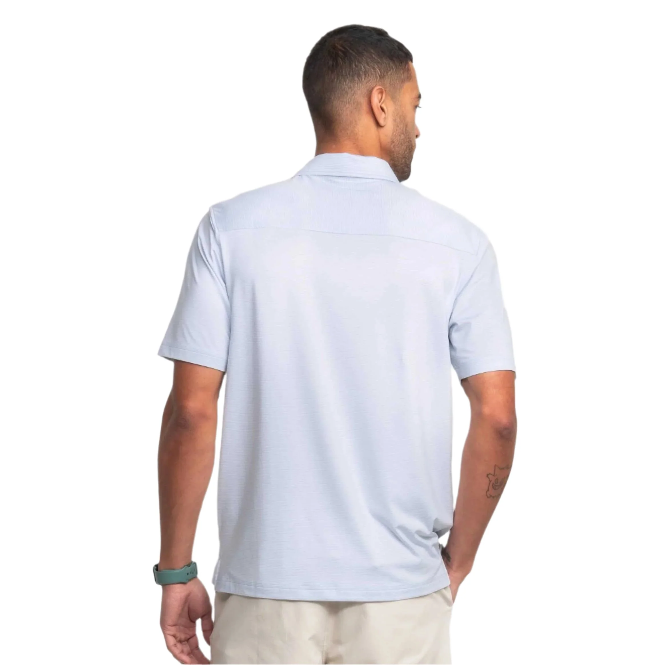 Southern Shirt Men's Heather Madison Stripe Polo - Image 12