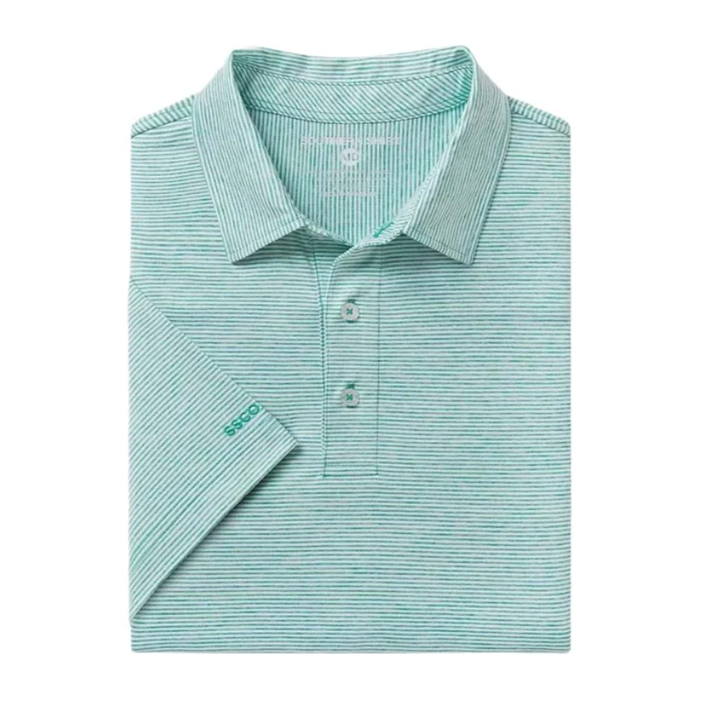 Southern Shirt Men's Heather Madison Stripe Polo - Image 16