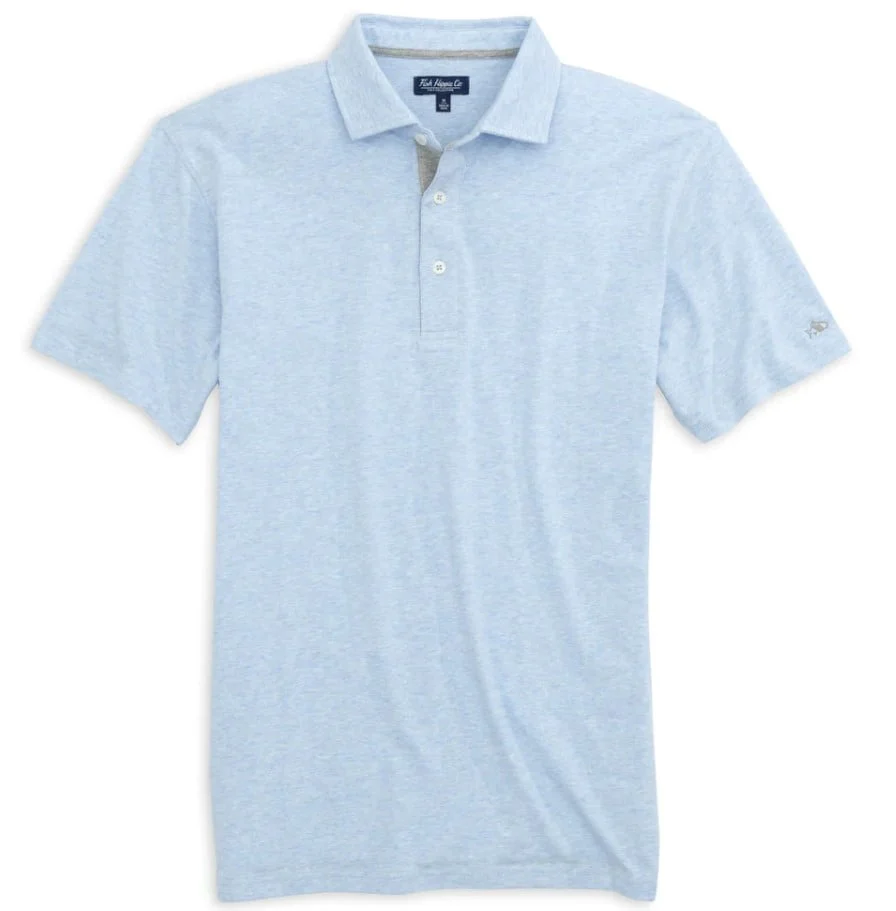 Men's Heathered Beacham Polo - Image 6