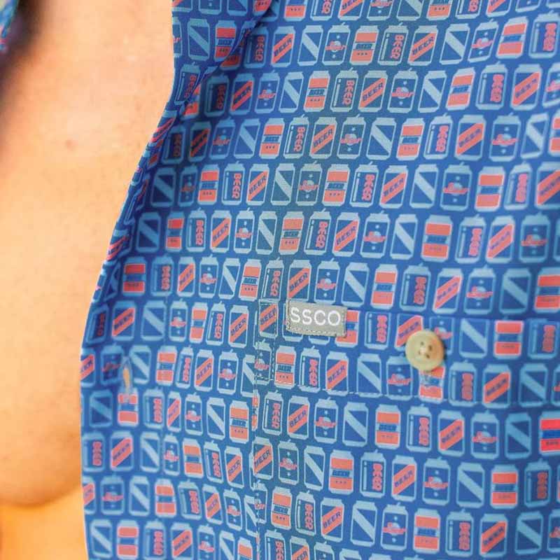 Southern Shirt Company Men's Hoptimist Baja Short Sleeve Shirt - Image 4