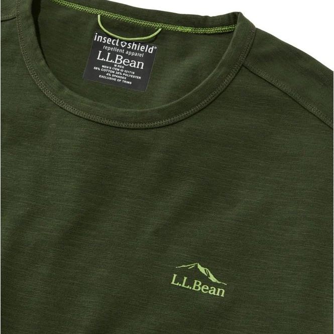 L.L. Bean Men's Insect Shield Field Tee Short Sleeve - Image 2
