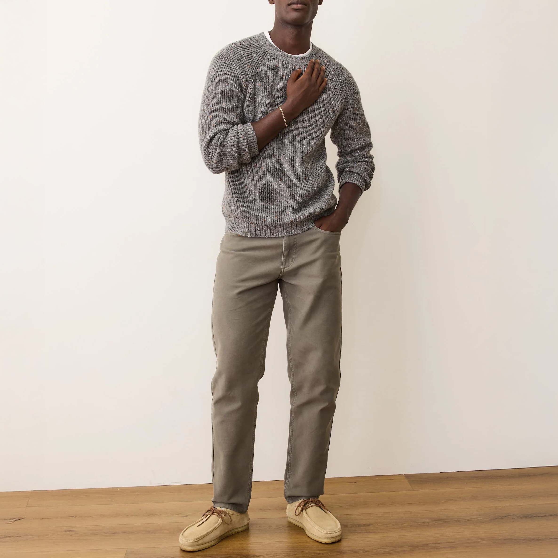Marine Layer Men's Inverness Crewneck Sweater - Image 4