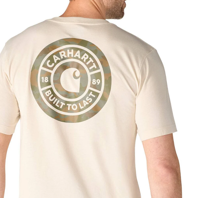 Carhartt Men's Irvine Relaxed Camo Rivet Short Sleeve T-shirt - Image 4