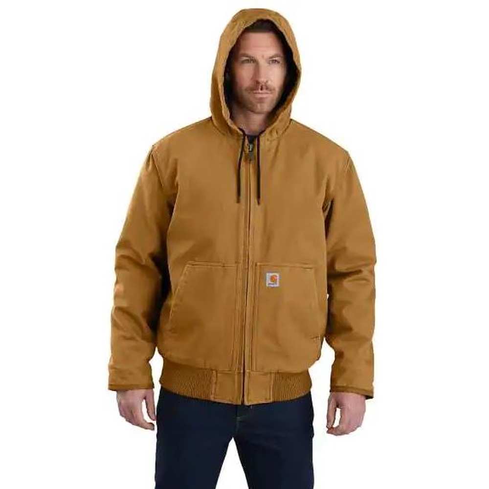 Carhartt Men's Washed Duck Insulated Active Jacket - Image 3