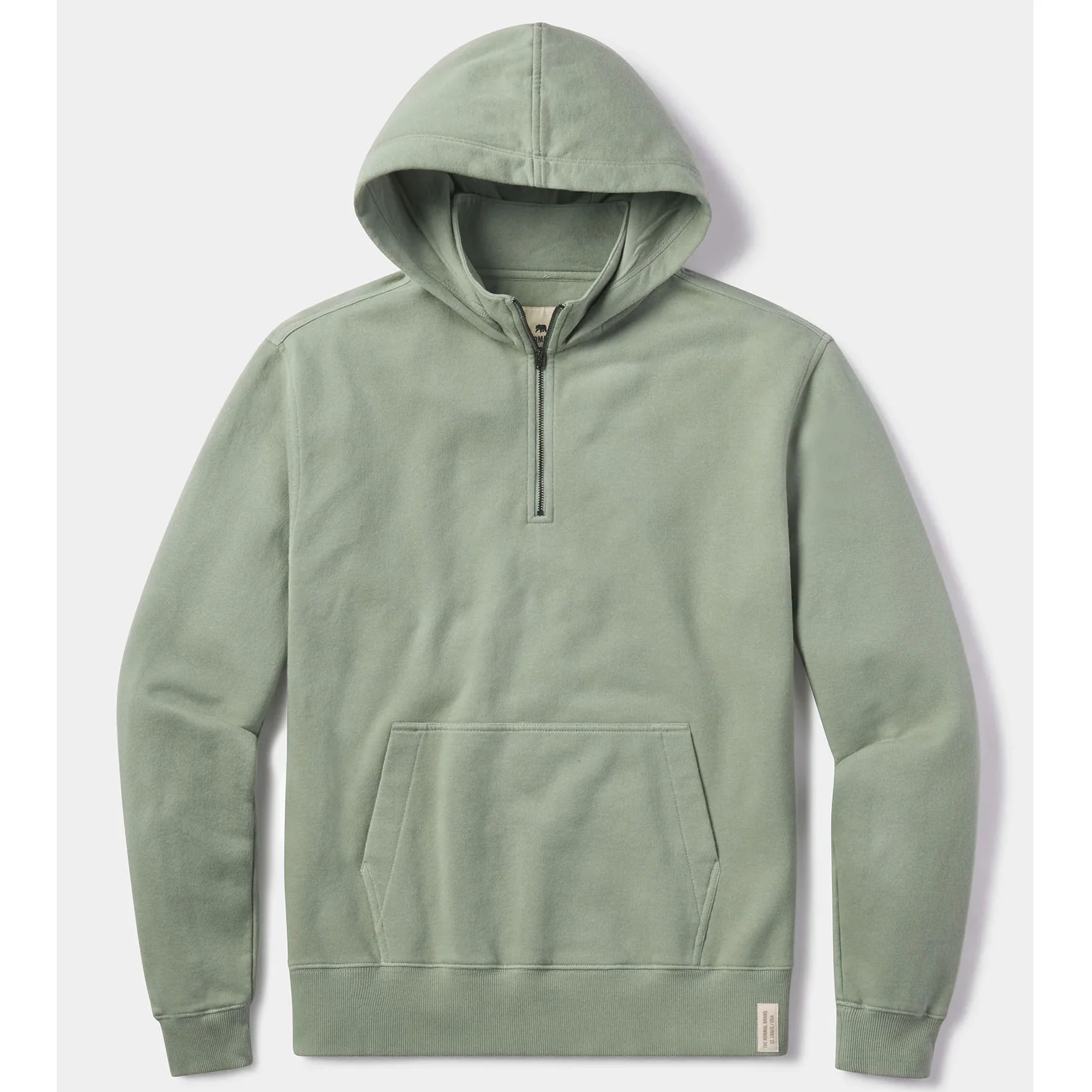 The Normal Brand Men's Jackie Premium Fleece Quarter Zip Hoodie - Image 2