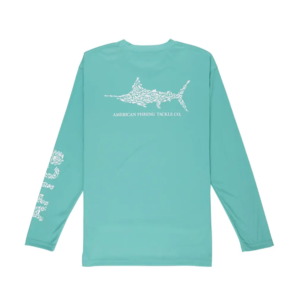 AFTCO Men's Jigsih Long Sleeve Performance Shirt - Image 6