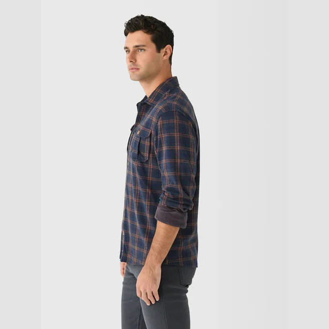 Johnnie-O Men's Judah Long Sleeve Flannel - Image 2