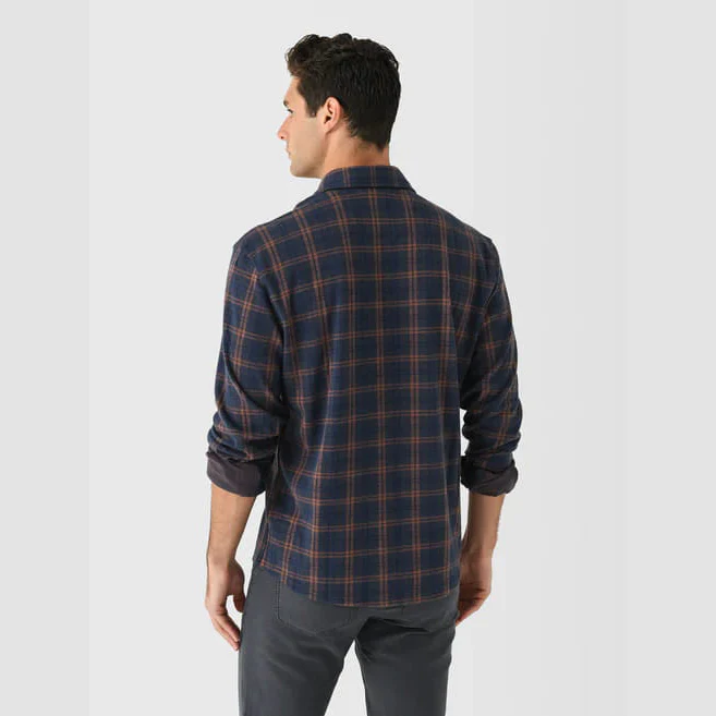 Johnnie-O Men's Judah Long Sleeve Flannel - Image 3