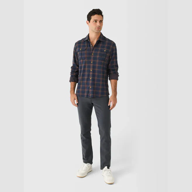 Johnnie-O Men's Judah Long Sleeve Flannel - Image 4