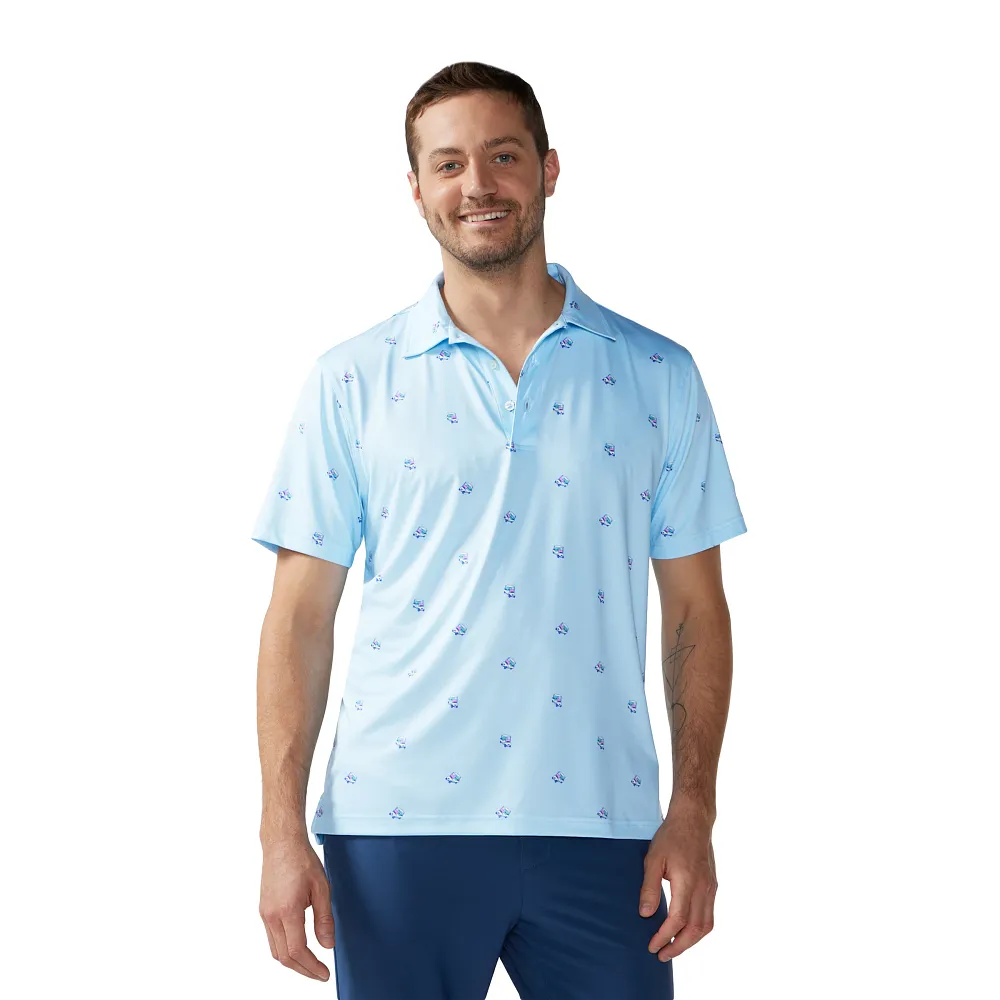 Chubbies Men's Kiss My Putt Performance Polo - Image 2
