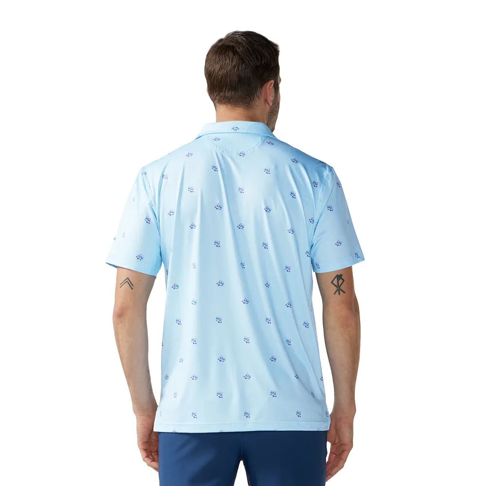 Chubbies Men's Kiss My Putt Performance Polo - Image 3