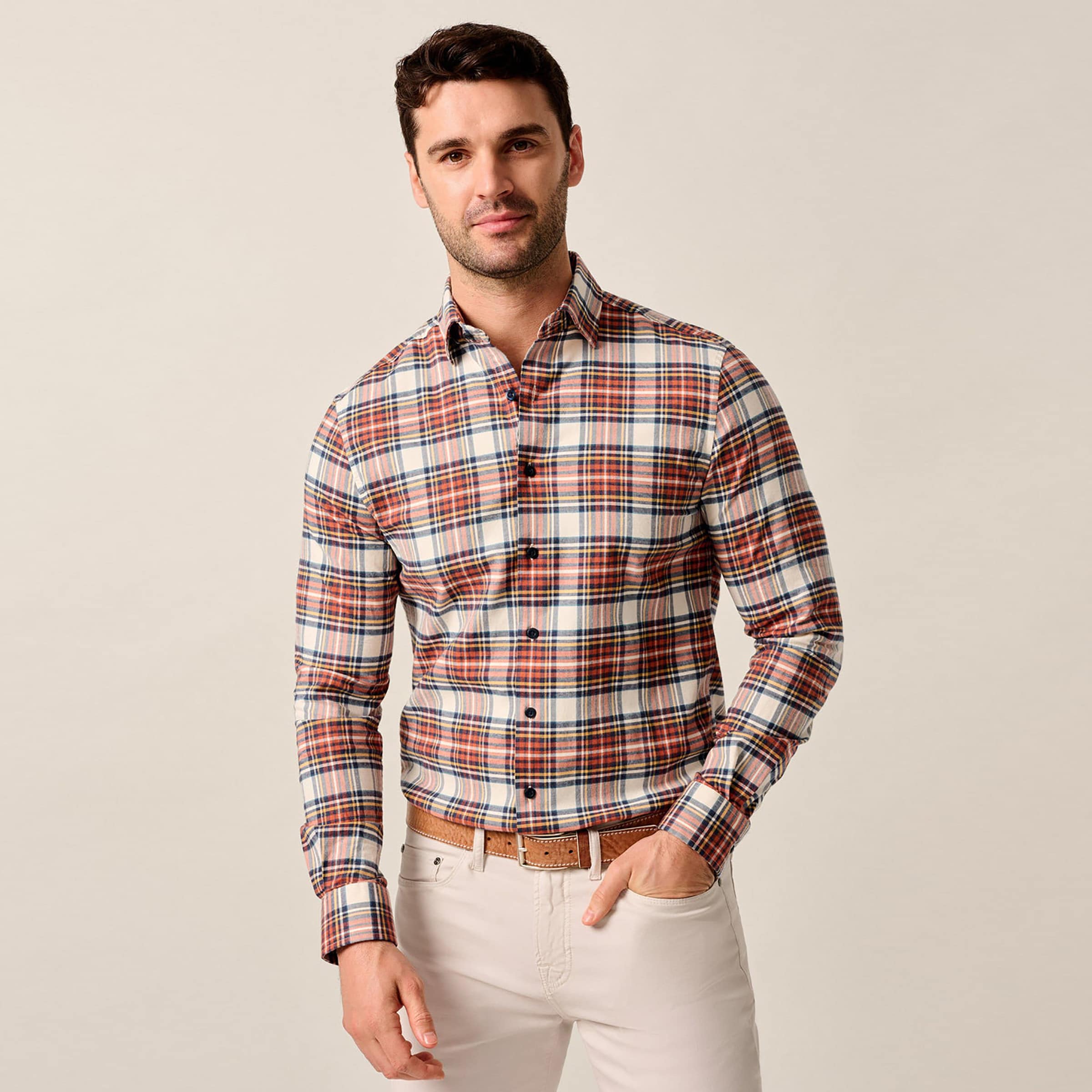 Johnnie O Men's Knick Performance Flannel - Image 2
