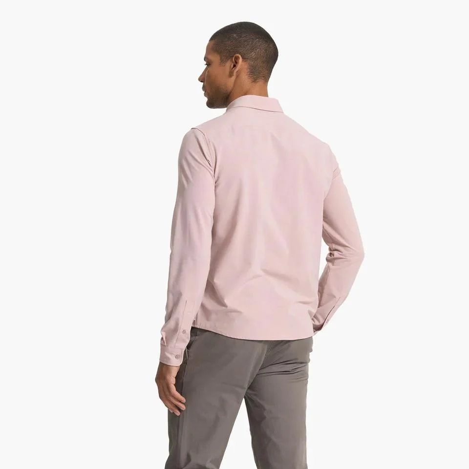 Vuori Men's Long Sleeve Bridge Button Down Shirt - Image 3