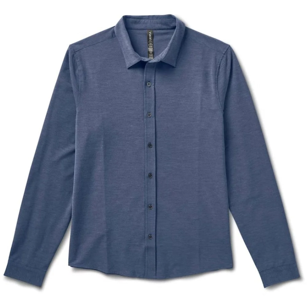 Vuori Men's Long Sleeve Bridge Button Down Shirt - Image 8