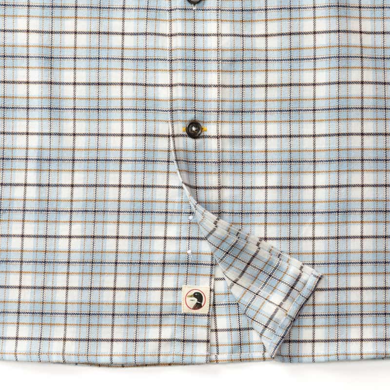 Duck Head Men's Long Sleeve Cotton Flannel Sport Shirt - Layne Plaid - Image 4