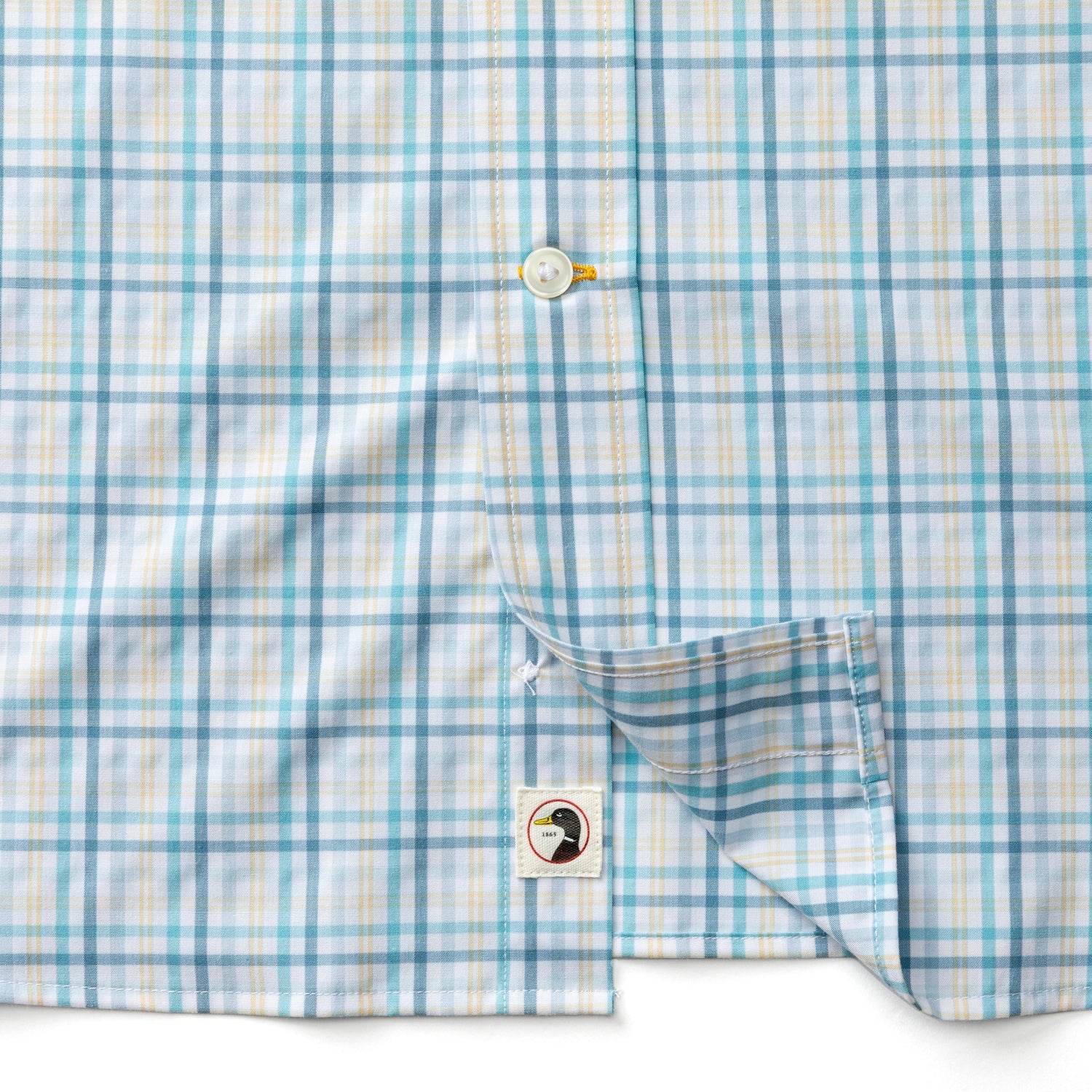 Duck Head Men's Long Sleeve Performance Poplin Shirt - Image 4