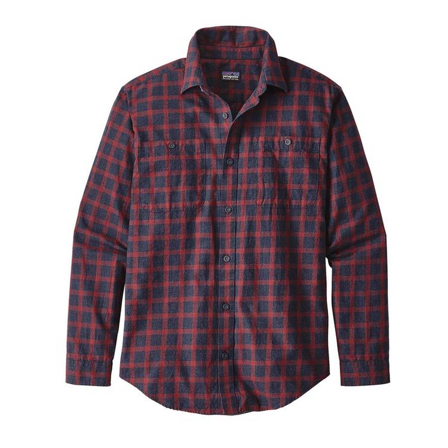 Patagonia Men's Long-Sleeved Organic Pima Cotton Shirt - Image 2
