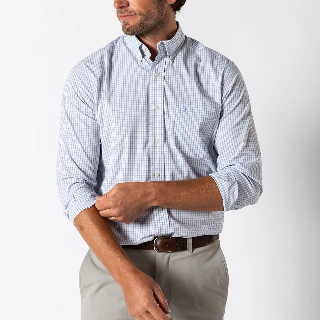Duck Head Men's Long Sleeve Poplin Shirt - Casey - Image 4